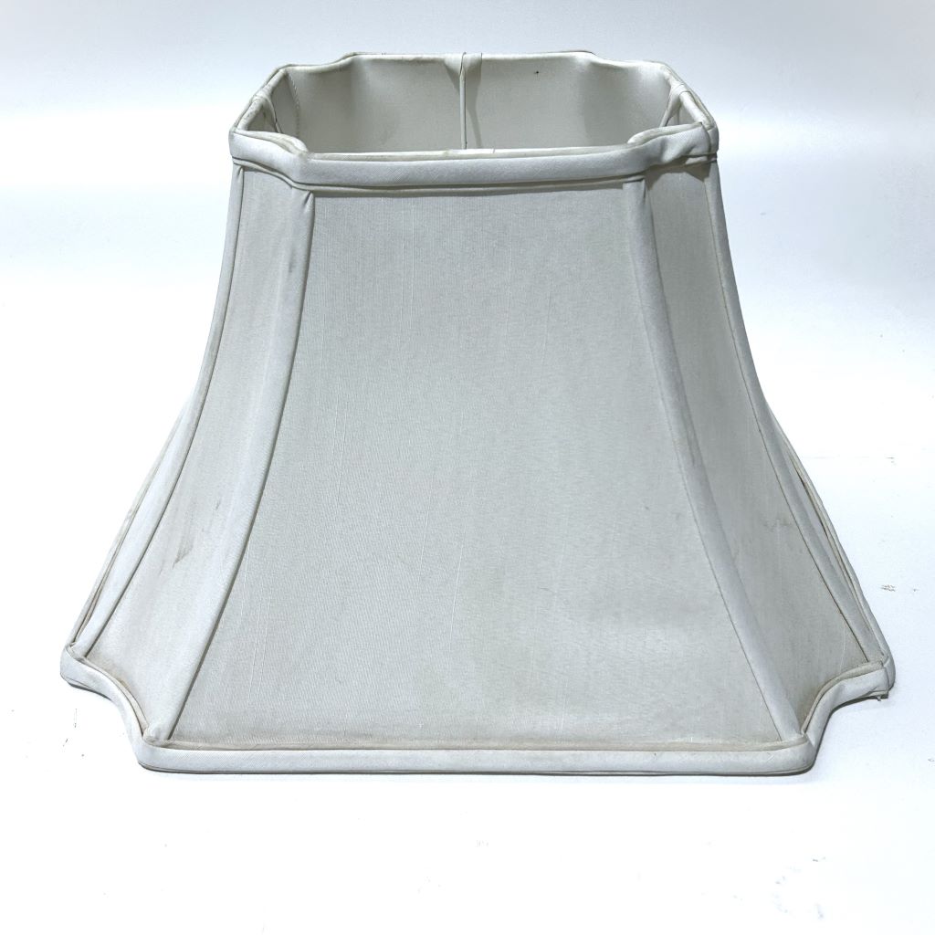 LAMPSHADE, Empire Style (Medium) - White Square